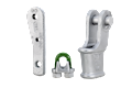 G-6419 Green Pin Long Wedge Sockets Product Render